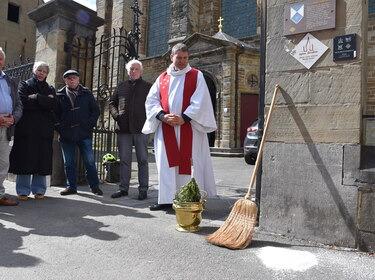 Inhuldiging schelpen Compostela op zondag 28 april 2024 (9)