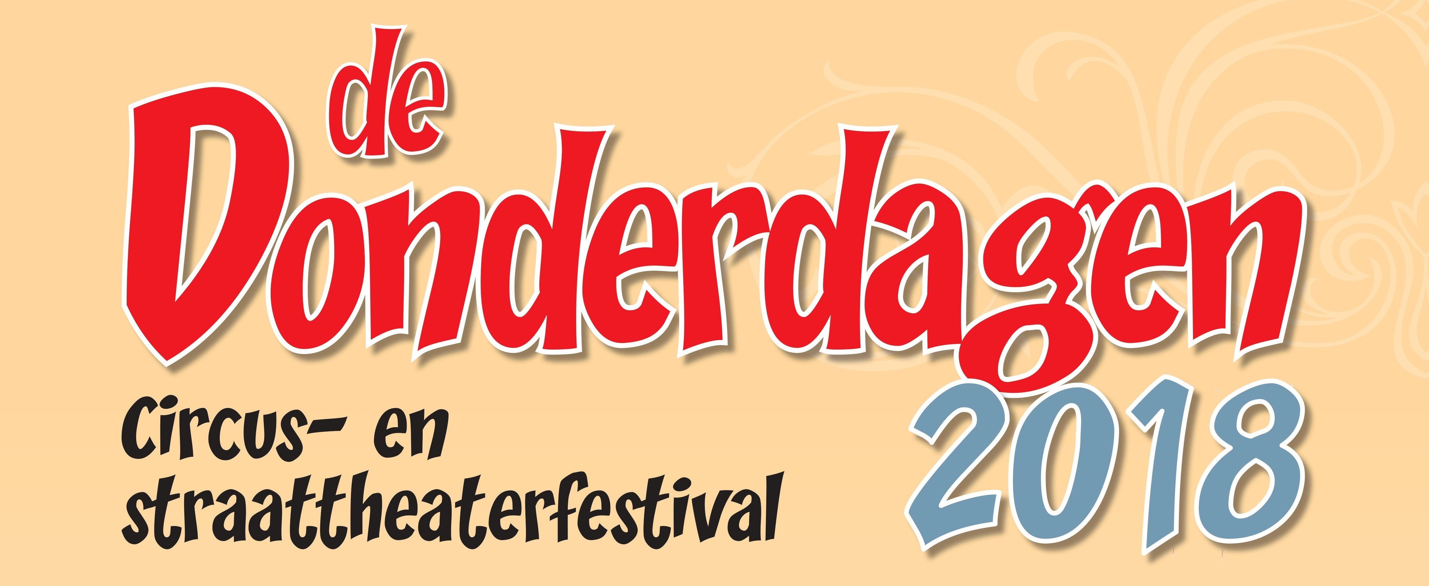 De Donderdagen 2018 De Donderdagen 2018