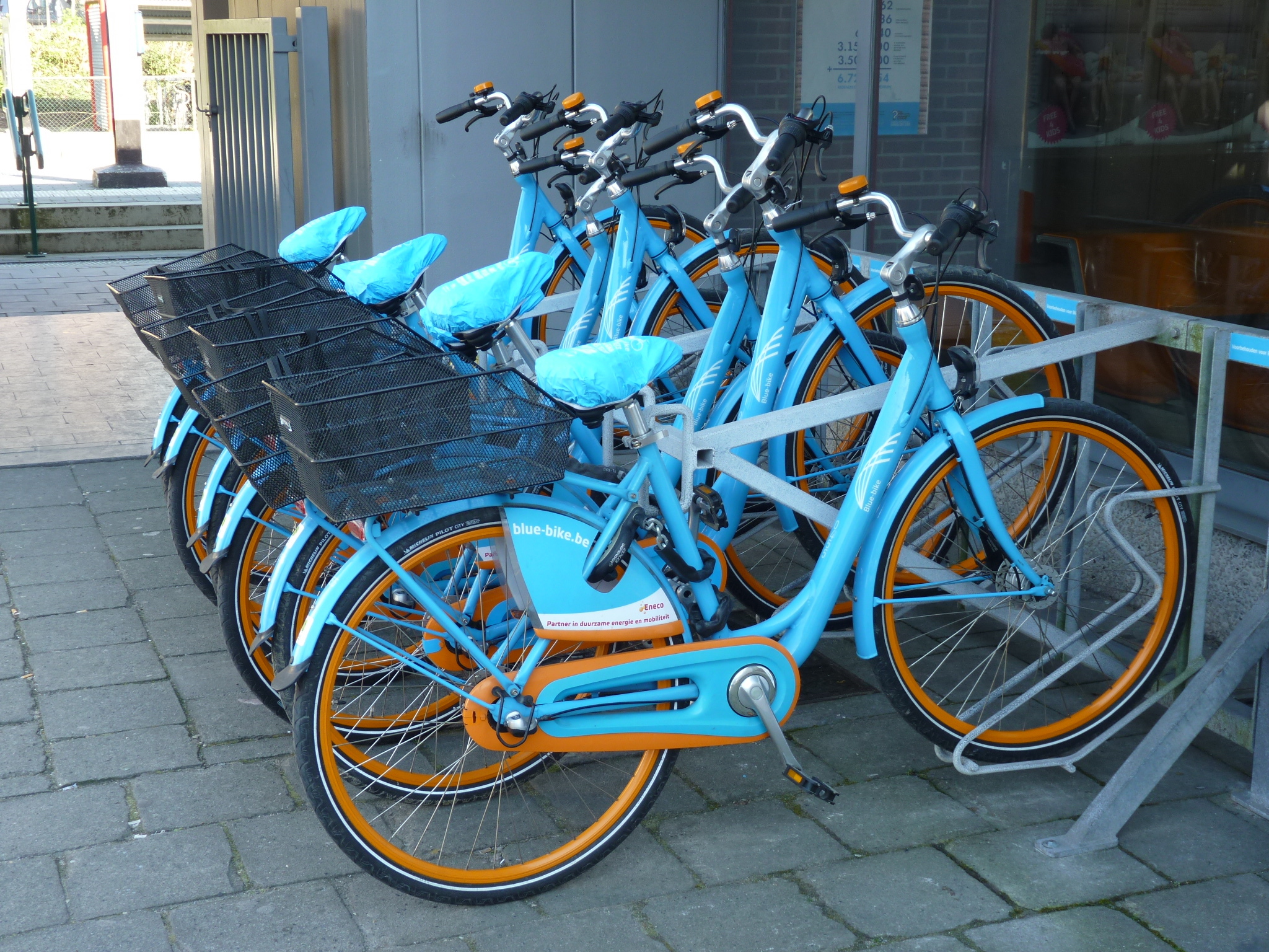 Van toepassing zijn computer koppeling Blue-bike - Ninove