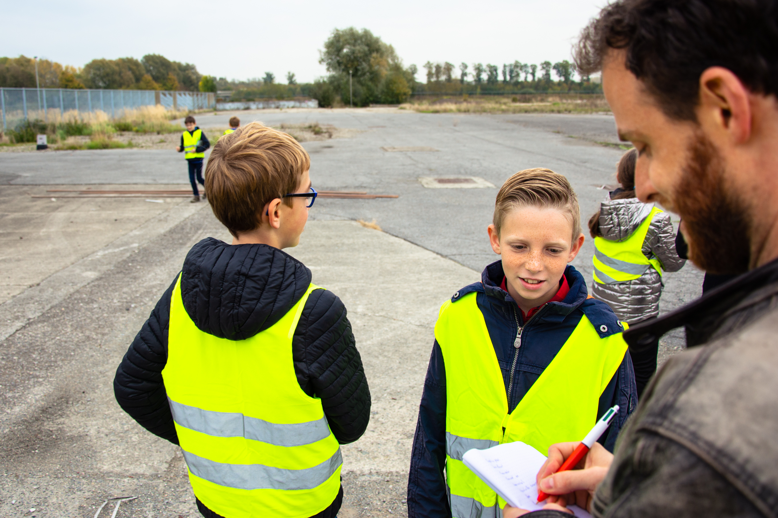 Leerlingen basisschool Heilige Harten bezoeken Fabeltasite