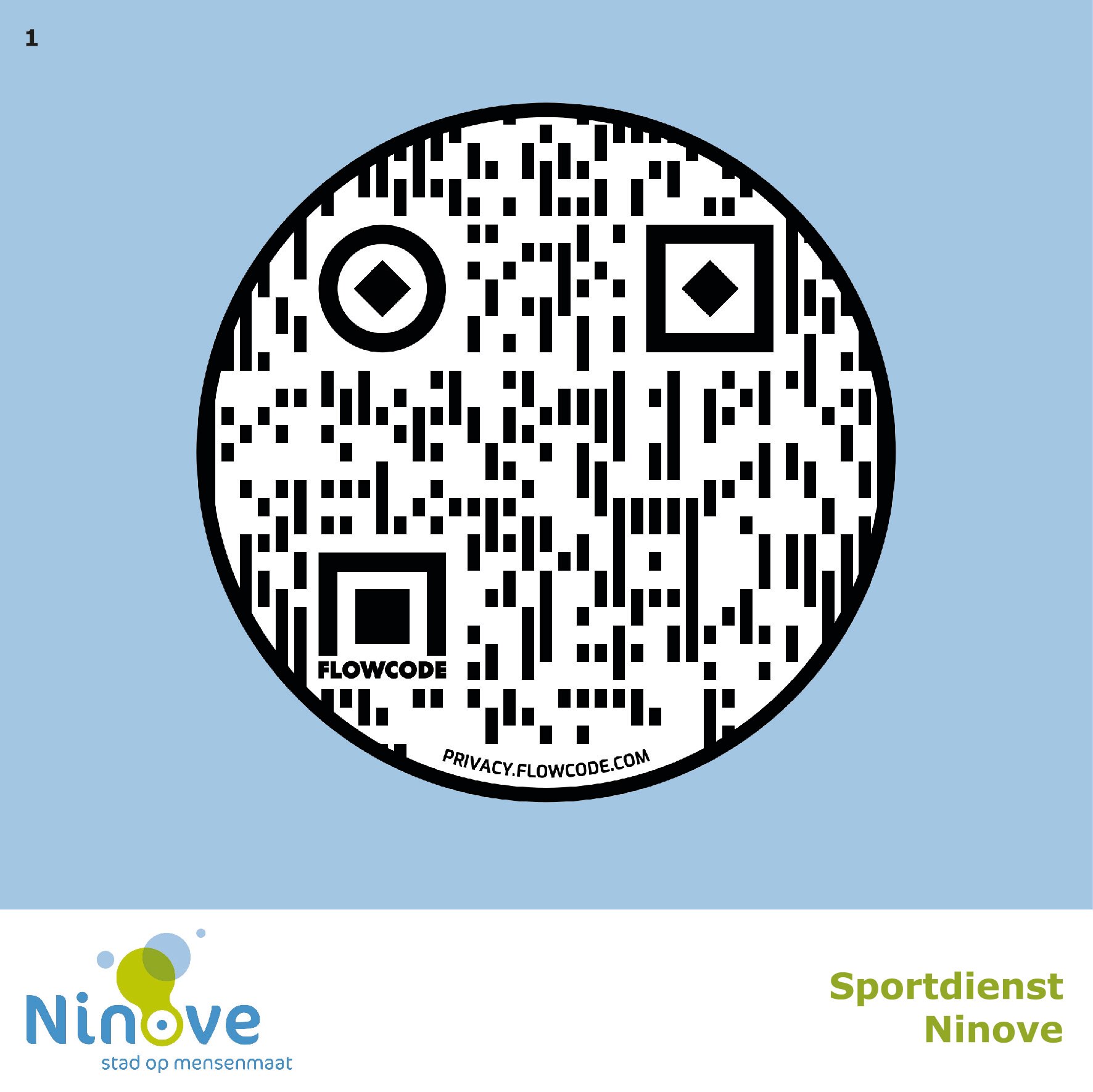 QR-code sportwandelingen