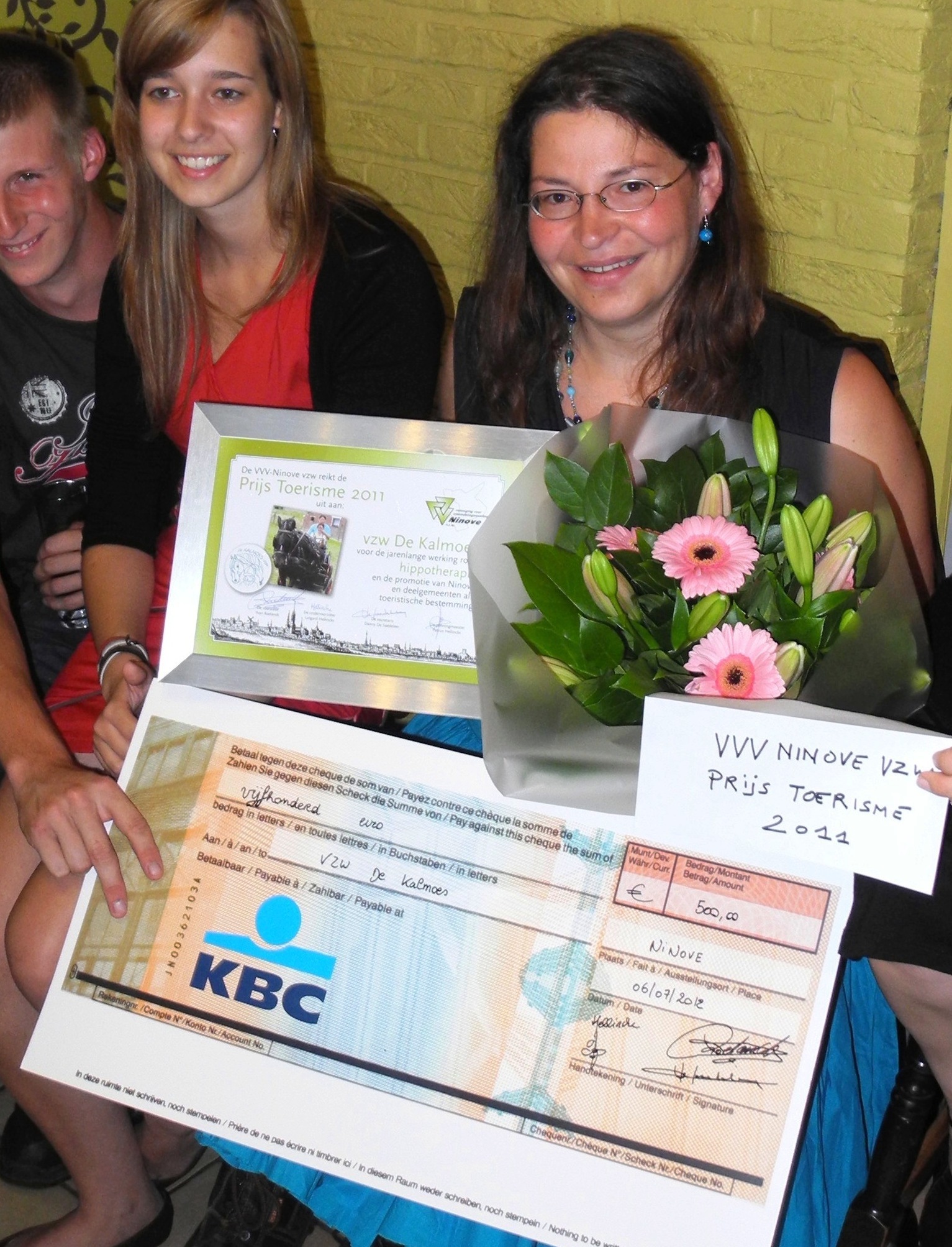 VZW De Kalmoes - winnaar 2012