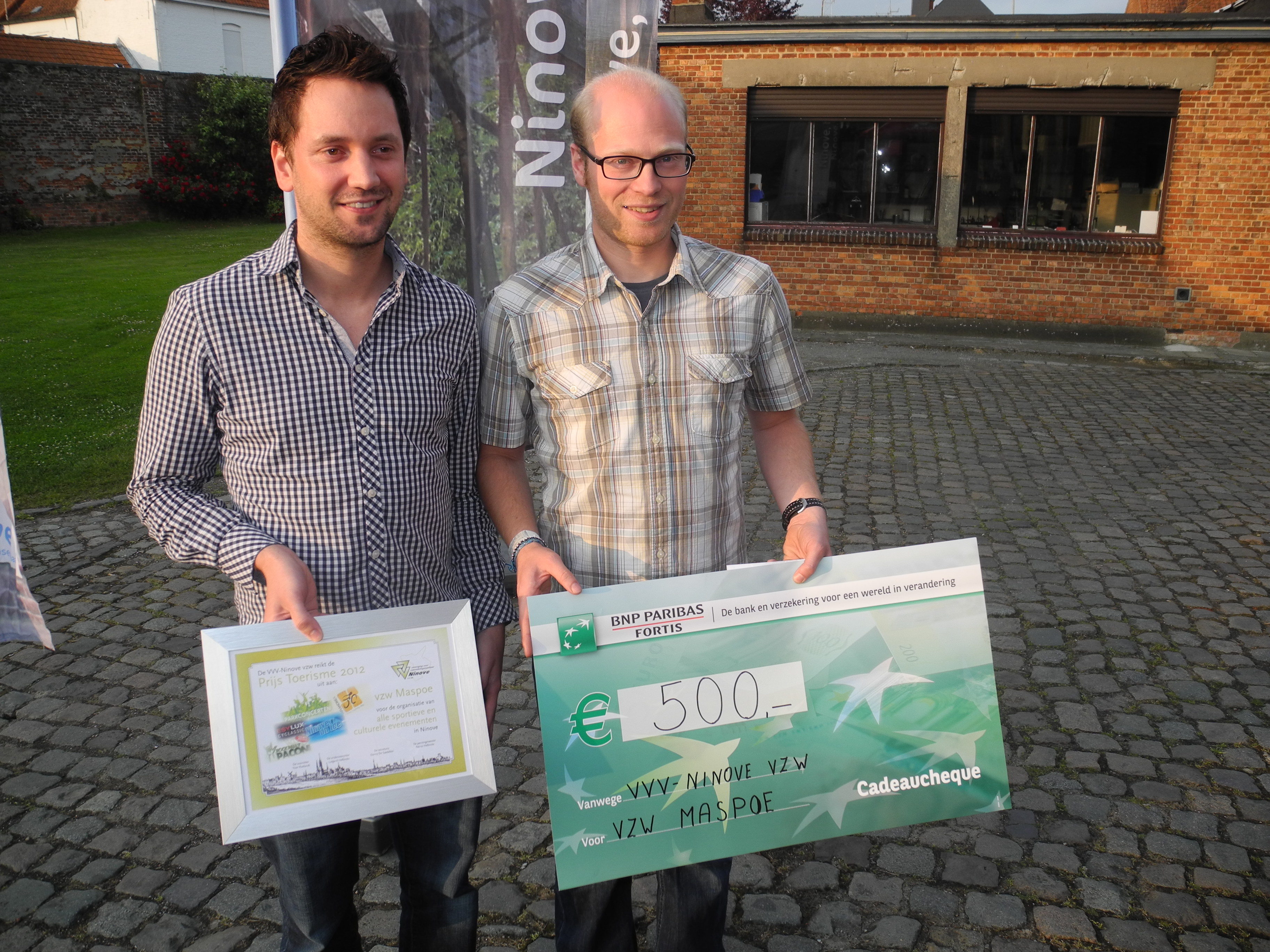 VZW Maspoe -  winnaar 2013