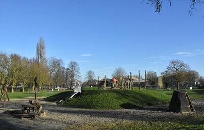 Wandelbingo in het park van Ninove