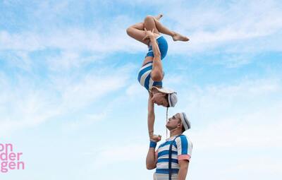 De Donderdagen | Circus- en straattheater | Duo Un Pie speelt Love & Salt