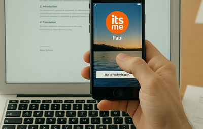 Digitaal café: Itsme installeren en gebruiken