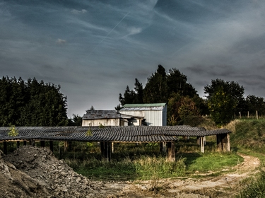 Meerbeke, hoendersveld, steenbakkerij  