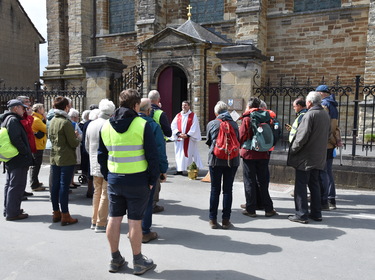 Inhuldiging schelpen Compostela op zondag 28 april 2024 (10)