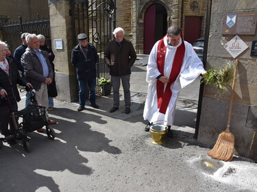 Inhuldiging schelpen Compostela op zondag 28 april 2024 (12)